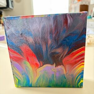 Fluid painting by Sandra